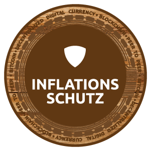 Inflationsschutz durch Crypto, Siegel